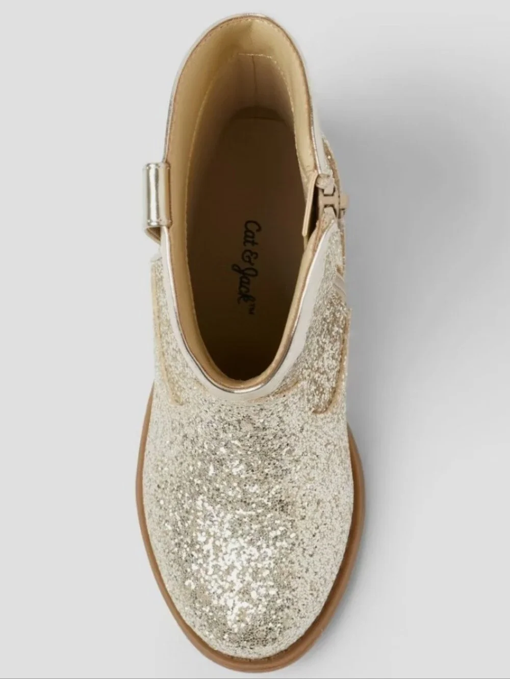 Cat & Jack glitter boots